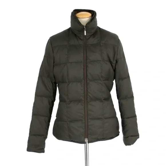 MONCLER Vintage Reversible Cochevinne Square-Quilted Down Jacket Vintage Puffer